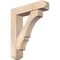 Ekena Millwork Balboa Craftsman Smooth Bracket w/ Offset Brace, Douglas Fir, 7 1/2"W x 32"D x 38"H BKT0806X32X38BOA04SDF - alternate 1
